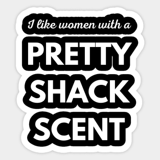 I like women with a British Accent Sticker